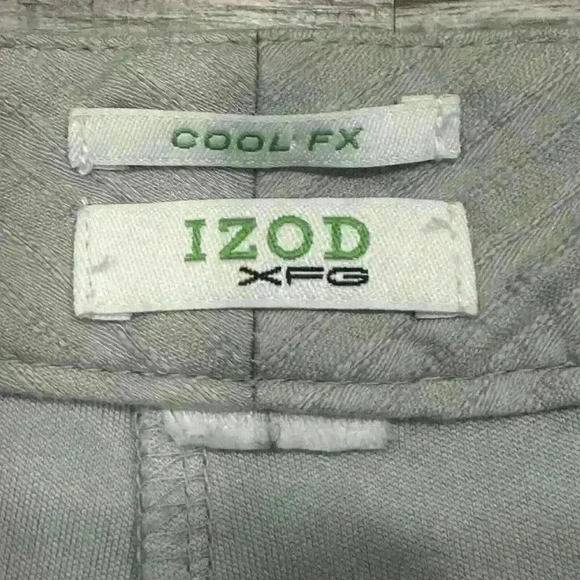 IZOD XFG Cool-FX Ladies Golf Skort Beige & White Stripes Sports (Size:See Photo) - Picture 3 of 10